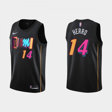 Maillot Basket Miami Heat Tyler Herro 14 Nike 2021-22 City Edition Swingman - Homme